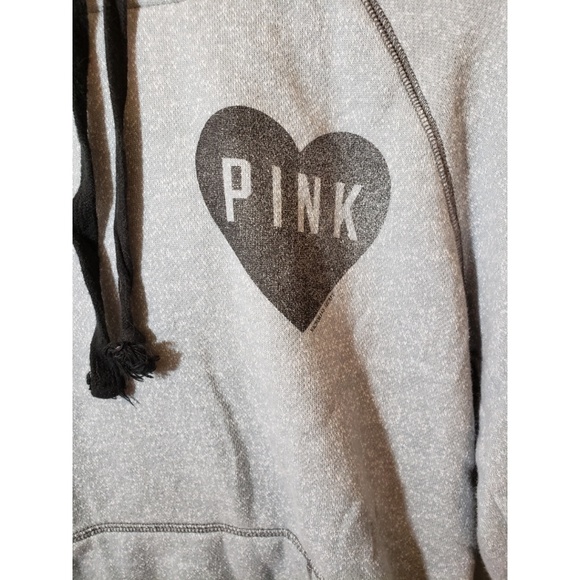 VICTORIA'S SECRET PINK gray hoodie S… - Picture 3 of 4
